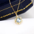 Aquamarine Necklace