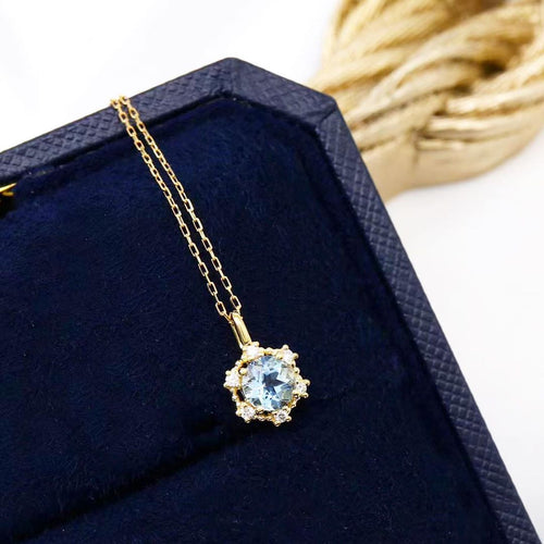 Aquamarine Necklace