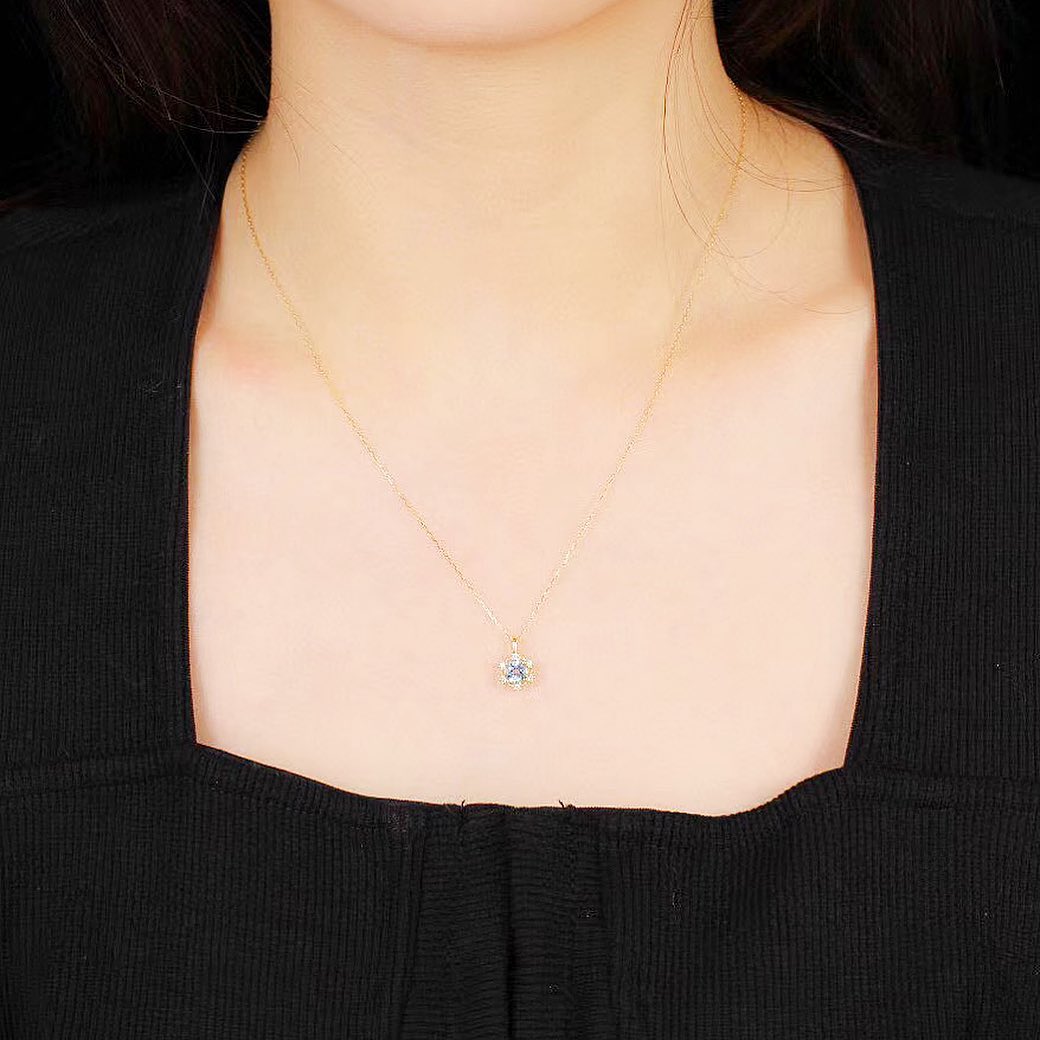 Aquamarine Necklace