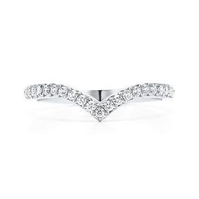 Open image in slideshow, Diamond V Ring

