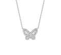 Diamond Butterfly Necklace