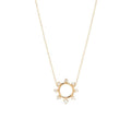Diamond Circle Necklace