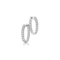 Harper Diamond Hoops