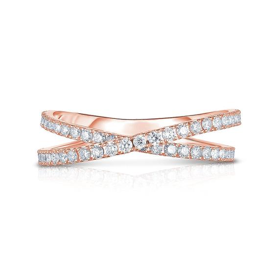 Intertwined Diamond Band