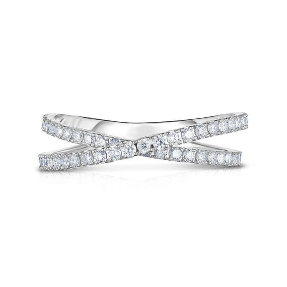 Intertwined Diamond Band