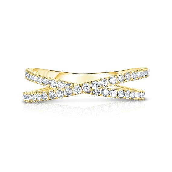Intertwined Diamond Band