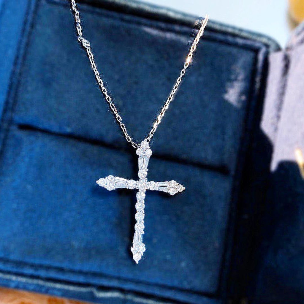 Cross Diamond Pendant