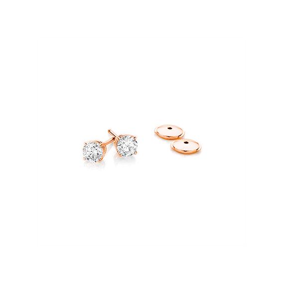 Round Diamond Studs