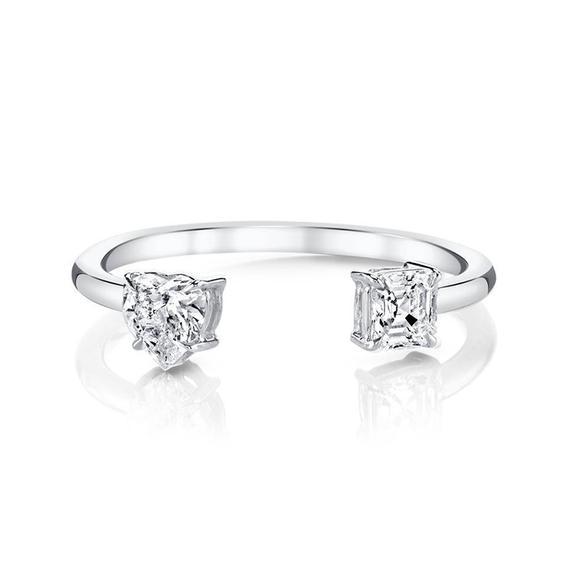Split Diamond Ring